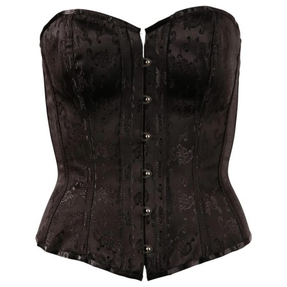 Cottelli - Embroidered Party Corset (Black)