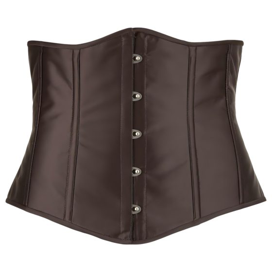 Cottelli Plus Size - Satin Waist Corset (Black)