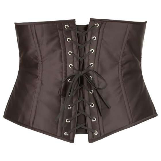 Cottelli Plus Size - Satin Waist Corset (Black)