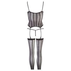 NO:XQSE - Sheer Striped Set (S-L)