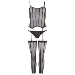 NO:XQSE - Sheer Striped Set (S-L)