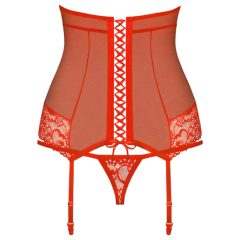 Obsessive 838-COR-3 - Halter-Neck Top with Thong (Red)