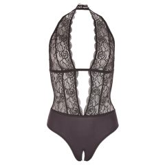 Cottelli - Lace Halterneck Bodysuit (Black)