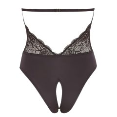 Cottelli - Lace Halterneck Bodysuit (Black)