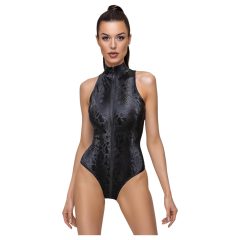 Cottelli Party - Snake Print Bodysuit (Black)