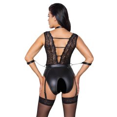 Cottelli Bondage - Lace Neck Strap Body (Black)