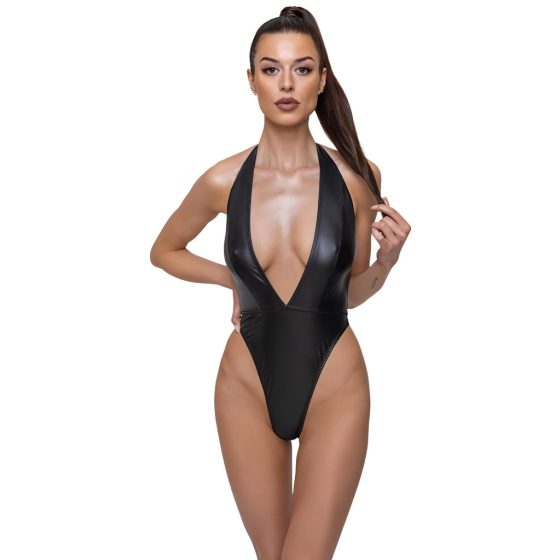 Cottelli Party - Deep Plunge Bodysuit (Black)