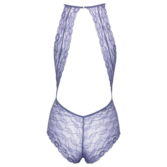 Kissable - Halter Lace Bodysuit (Purple)