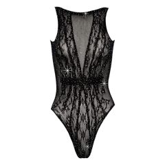 Fantasy by Cottelli - Rhinestone Body (Black) - S-L