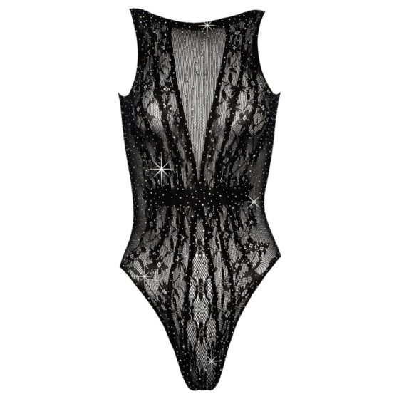 Fantasy by Cottelli - Rhinestone Body (Black) - S-L