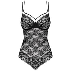 Obsessive 860-TED-1 Super Sexy Lace Bodysuit (Black)