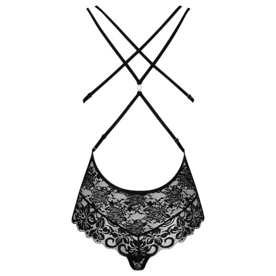 Obsessive 860-TED-1 Super Sexy Lace Bodysuit (Black)