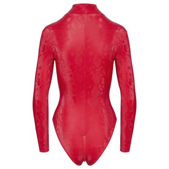 Cottelli - snake print bodysuit (red)