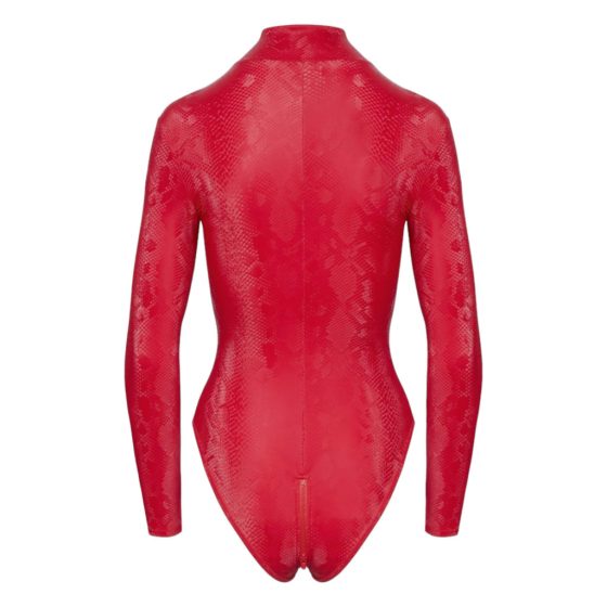 Cottelli - snake skin patterned body (red)