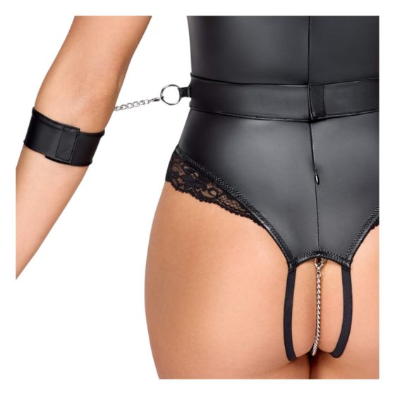 Cottelli Bondage - open cup body (black)