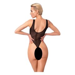 Noir - Transparent Bodysuit (Black)