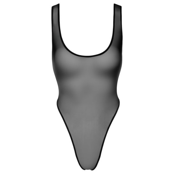 Noir - Transparent Bodysuit (Black)