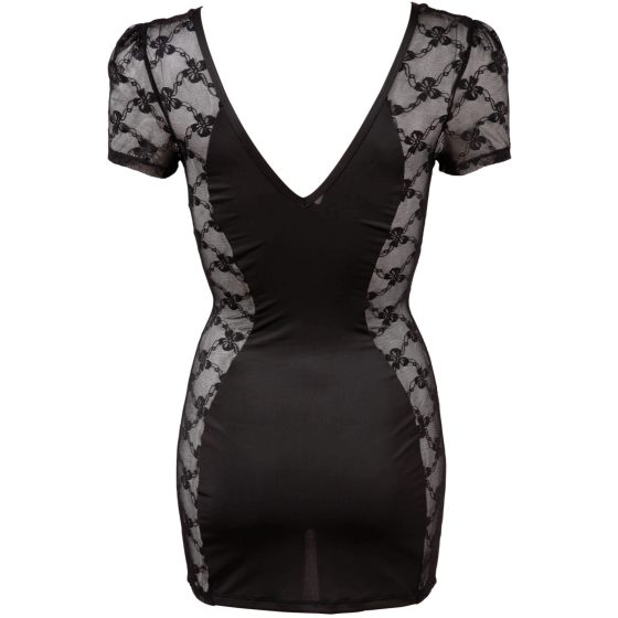 Cottelli - Bow Lace Dress (black)