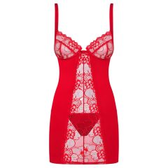 Obsessive Heartina - Sleepwear with Thong (Red)