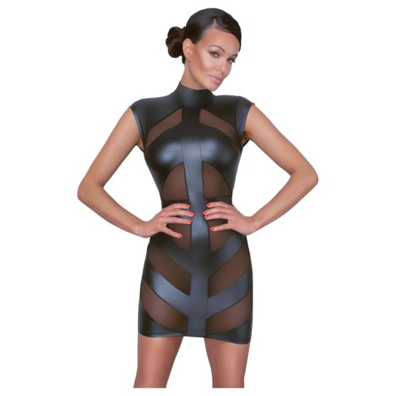 Cottelli - Shiny Bodycon Dress (Black)