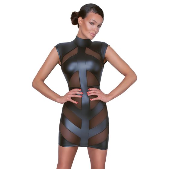 Cottelli - Shiny Bodycon Dress (Black)