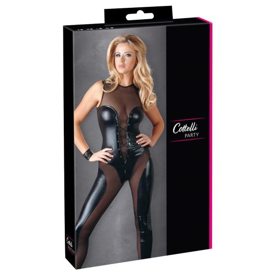 Cottelli - Sleek and Shiny Sleeveless Dominatrix Catsuit