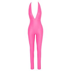 Cottelli Party - jumpsuit with deep back cut (pink)