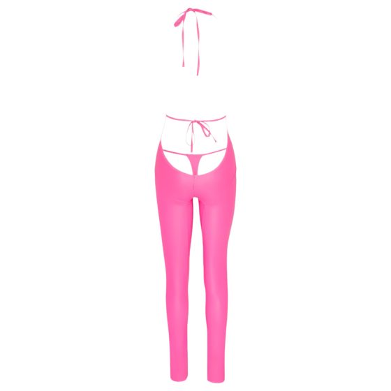 Cottelli Party - Overall with Deep Back Design (Pink)