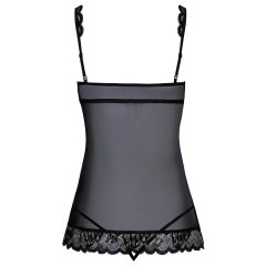 Kissable - Open Babydoll (Black)