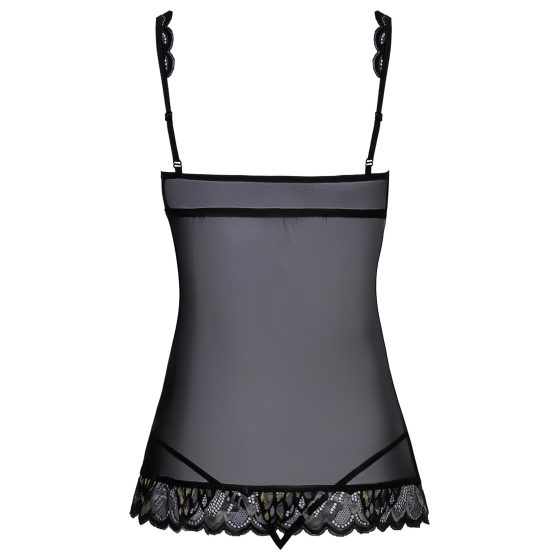 Kissable - Open Babydoll (Black)