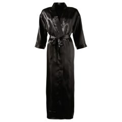 Cottelli - Satin Robe (Black)