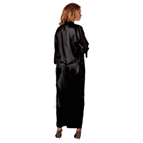 Cottelli - Satin Robe (Black)