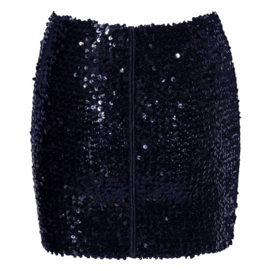 Cottelli Party - Shiny Sequin Skirt (Black)