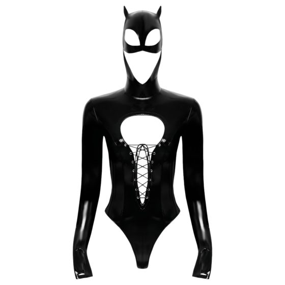 Black Velvet - Long-Sleeve Batwoman Body (Black)