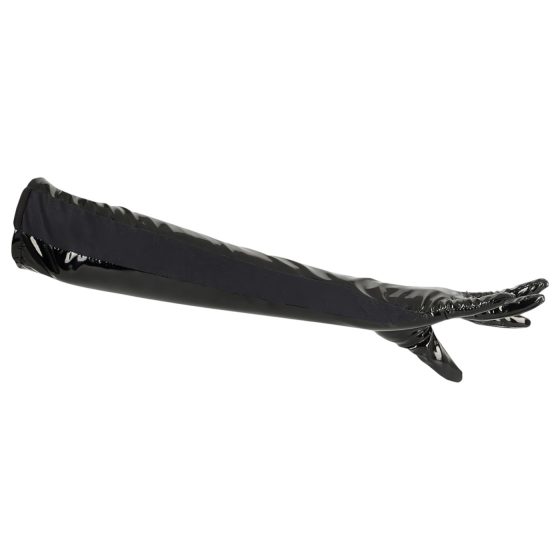 Black Level - Glossy Vinyl Gloves (Black)