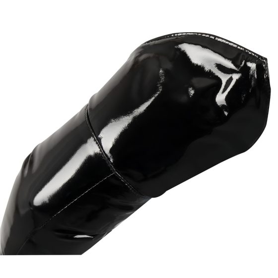 Black Level - extra long lacquer gloves (black)