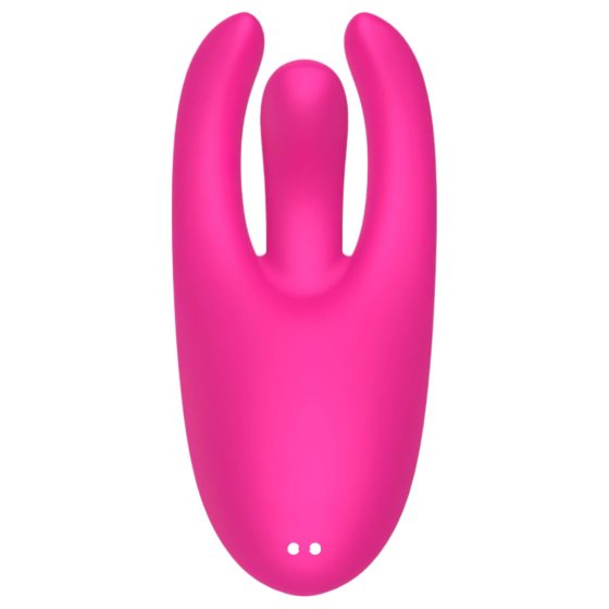 Mrow - Battery-Powered, 3-Pronged Clitoral Vibrator (Pink)