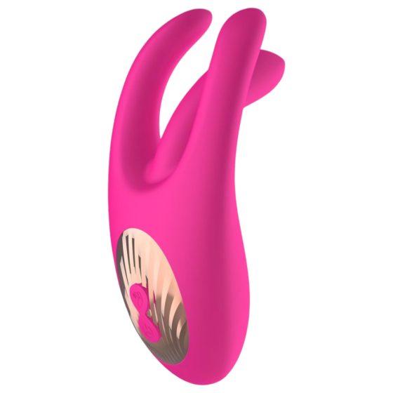 Mrow - Battery-Powered, 3-Pronged Clitoral Vibrator (Pink)