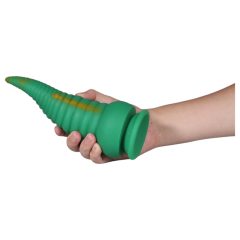 Octopuss - Suction Cup Tentacle Dildo - 21 cm (Green-Yellow)