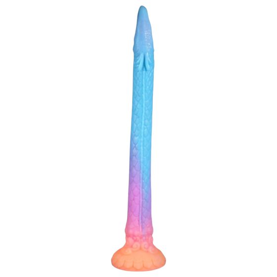 RealFeel XXL Eel - Glow in the Dark Anal Dildo - 47 cm (Pink)