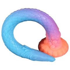   RealFeel XXL Eel - Glow in the Dark Anal Dildo - 47 cm (Pink)