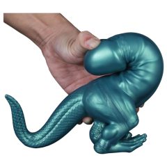 Toppedmonster - Dinosaur Silicone Dildo - 26 cm (Turquoise)