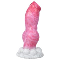 Animalorny Bulldog - dog penis dildo - 17cm (pink)