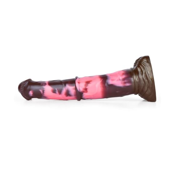 Bad Horse - Silicone Horse Gear Dildo - 24cm (Brown-Pink)