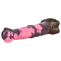 Bad Horse - Silicone Horse Gear Dildo - 24cm (Brown-Pink)