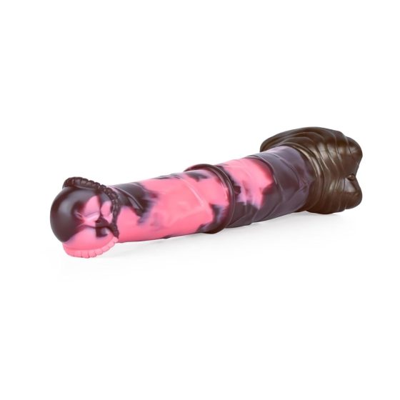 Bad Horse - Silicone Horse Gear Dildo - 24cm (Brown-Pink)