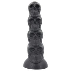 Toppedmonster - Skull Dildo - 22 cm (Black)