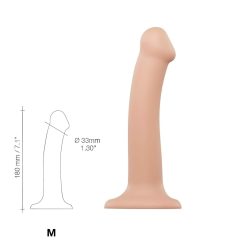   Strap-on-Me M - Double Layer Realistic Dildo - Medium (Natural)