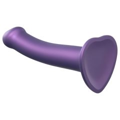   Strap-on-me Metallic Shine M - Skin-Friendly Dildo (Metallic Purple)