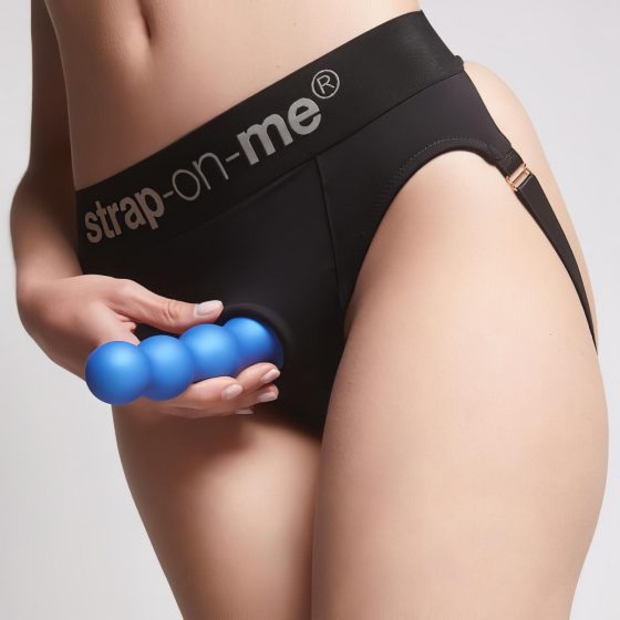 Strap-on-me Balls S - Spherical Base Dildo (Blue)